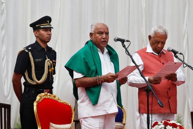 yeddyurappa swearing-in
