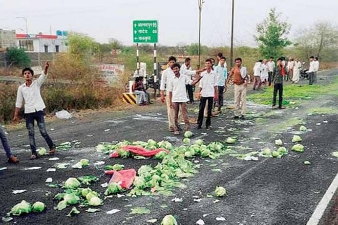Maharashtra farmers protest delay in payment (File Photo)