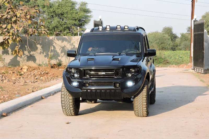 SP Design Studio takes about two months to do this classy modification on the Mahindra Scorpio and costs close to Rs 7 lakh. The engine is untouched under this modification and you can opt from company fitted 120 hp or 140 hp powertrain that comes along with the Scorpio.