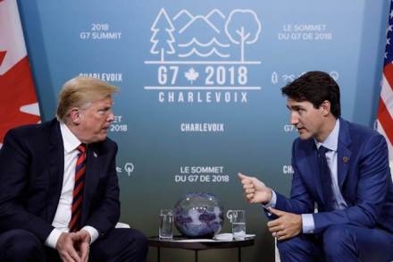 Donald Trump, G7 summit, G7 stateent, G7 joint statement, canada, Justin Trudeau, world news Donald Trump, G7 summit, G7 stateent, G7 joint statement, canada, Justin Trudeau, world news