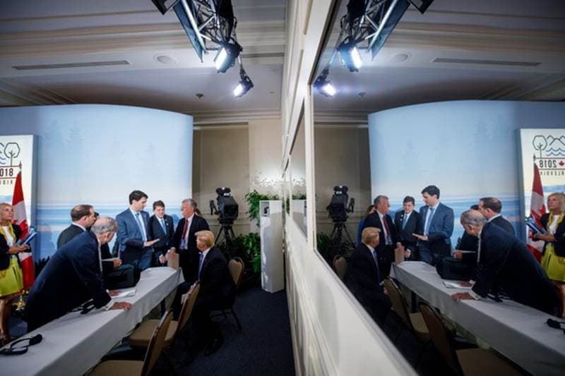France has warned that "fits of anger" could not dictate international cooperation after US President Donald Trump abruptly rejected a joint statement agreed after a bad-tempered G7 summit in Canada. "International cooperation cannot be dictated by fits of anger and throwaway remarks," President Emmanuel Macron's office said in a statement to AFP, adding that reneging on the commitments agreed in the statement showed "incoherence and inconsistency."