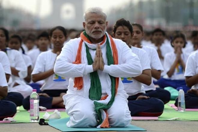 Narendra Modi, Modi yoga video, Hum Fit Toh India Fit, Fitness challenge, International Yoga Day, Yoga Day celebrations