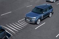  Driver aids such as proximity warning help in keeping a safe distance from the vehicle in front 