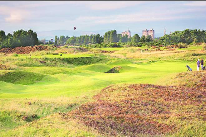 ayrshire, scotland golf course, Gailes Links