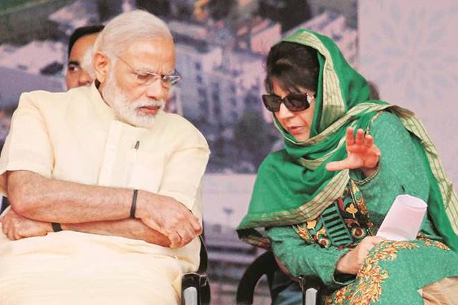BJP PDP alliance, pdp alliance with bjp, mehbooba mufti, jammu and kashmir, j&K news, narendra modi, bharatiya janata party, bjp, peoples democratic party, kavindra gupta, amit shah