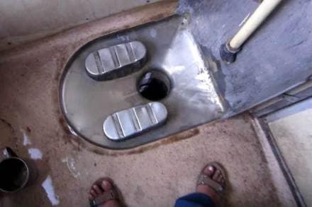  train loos, Indian Railways, airplane-like vacuum, bio-toilets