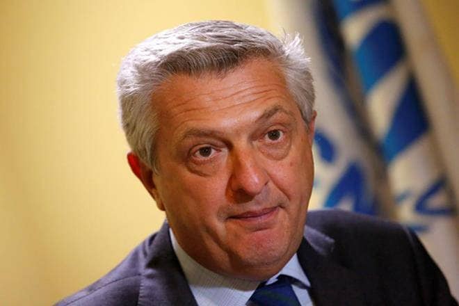 number of people displaced, UN, Filippo Grandi, Europe, Libya, spain,  migrants, refugees