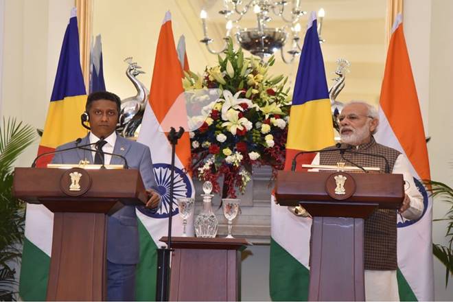 Seychelles President, Danny Faure, Narendra Modi, Raveesh Kumar, Ministry of External Affairs, New Delhi Seychelles President, Danny Faure, Narendra Modi, Raveesh Kumar, Ministry of External Affairs, New Delhi