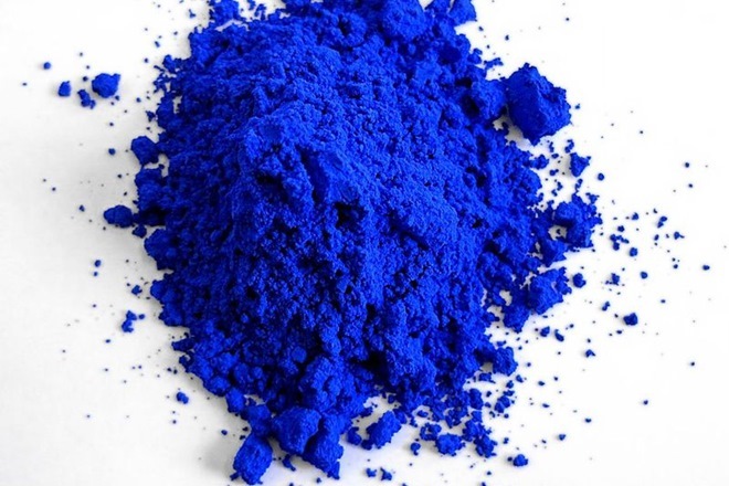 YInMn Blue, new blue pigment, new blue color, accidental discovery, Mas Subramanian, M A Subramanian, Mas blue, blue pigment YInMn Blue, new blue pigment, new blue color, accidental discovery, Mas Subramanian, M A Subramanian, Mas blue, blue pigment