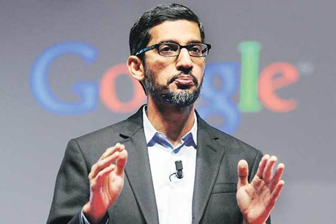 Sundar Pichai,  Google, AI for weapons, Project Maven, Pentagon project, news on google, latest news on google