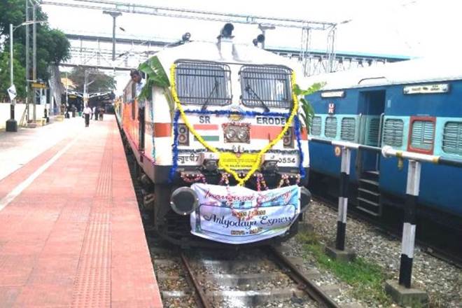 Kochuveli-Mangaluru Antyodaya Express, passengers, Antyodaya Express, Rajen Gohain, Indian Railways 