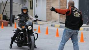 saudi arabia, saudi arabia women bikers, saudi women on harley davidson, Bikers Skills Institut, Riyadh sports circuit