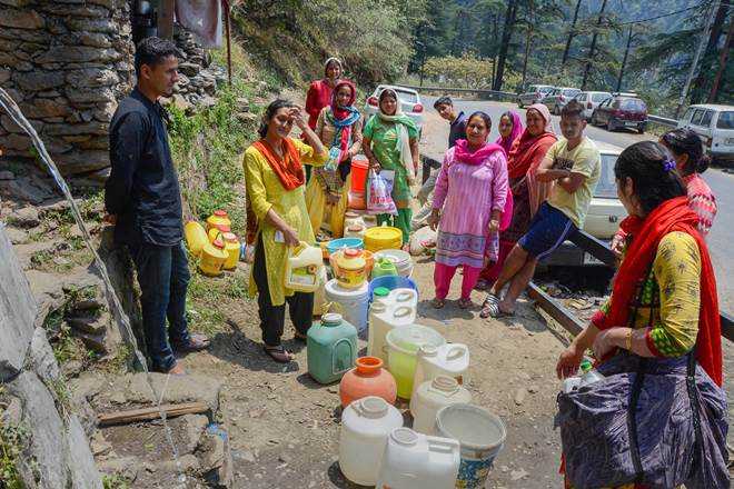 Shimla ran out of the water towards the end of May this year. (PTI)
