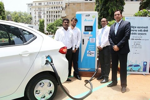 Delta Electronics sets up Mumbai’s first DC fast-charger for electric vehicles
