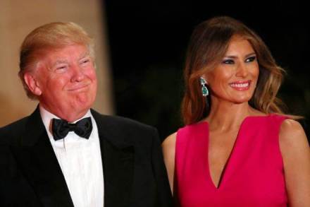 donald trump, trump news, us president, us first lady, melania trump, first lady melania trump,  spanish royal couple, King Felipe VI, Queen Letizia of Spain , white house, south portico, usa today, spanish royals, five day goodwill visit, US goodwill visit, world bank meeting