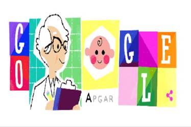 Who is Virginia Apgar?, Virginia Apgar, Virginia Apgar google doodle, anesthesiologist Virginia Apgar, Virginia Apgar 109th birthday, google