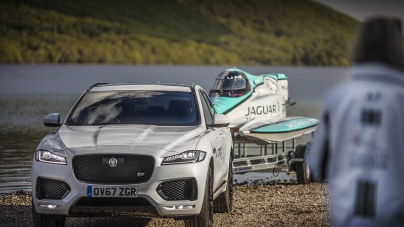 The Jaguar speedboat broke the world and national electric speed record, attaining an average speed of 142.6 km/h while racing on a kilometre long stretch on Coniston Water in the English Lake District. The previous record stood at 122.8 km/h.