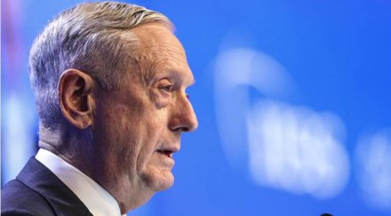 US Defence Secretary Jim Mattis (Reuters) US Defence Secretary Jim Mattis (Reuters)