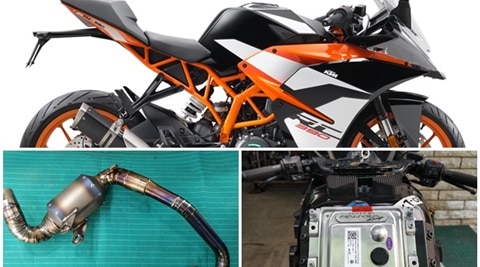 KTM 390 Duke, RC 390 and 200 performance modification: Get up to 55 bhp power now!