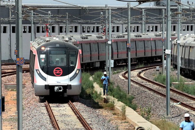 Delhi Metro Green Line Mundka Bahadurgarh section inaugurated Delhi Metro Green Line Mundka Bahadurgarh section inaugurated