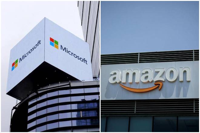 Microsoft, Amazon, retail, technology, grocery shop, Amazon Go, Microsoft technology, e-commerce