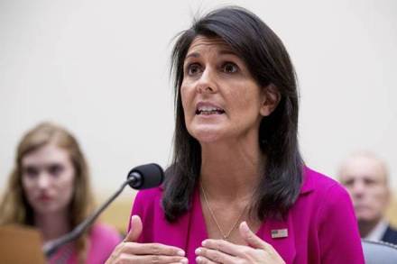 US Ambassador Nikki Haley on 3-day visit to India (IE)
