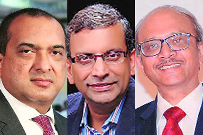 (From left) Ajay Kumar, Sr Director, Sales Consulting ERP & EPM, Oracle; Giridhar Sanjeevi, Executive Vice President & CFO, Taj Hotels; and Sugata Sircar, CFO, Schneider Energy.