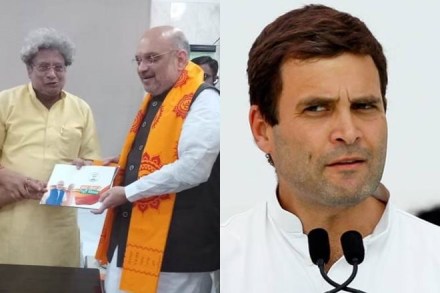 rahul gandhi, amit shah, gayatri pariwar, gayatri pariwar chief, congress, bjp, haridwar, Narendra Modi rahul gandhi, amit shah, gayatri pariwar, gayatri pariwar chief, congress, bjp, haridwar, Narendra Modi