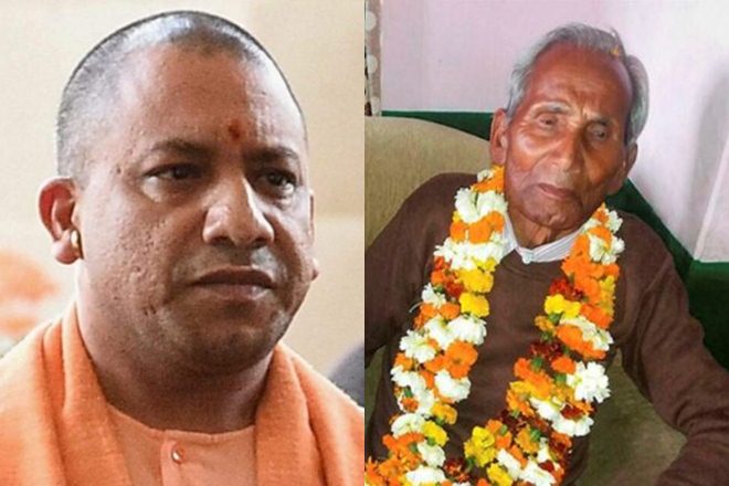 Yogi Adityanath, Yogi Adityanath father,  Anand Singh Bisht, aiims, liver ailment, adityanath father in hospital, uttar pradesh