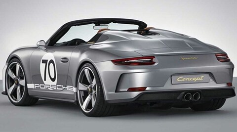 Porsche 911 Speedster concept unveiled: 500hp open top beauty celebrates Porsche’s 70th anniversary