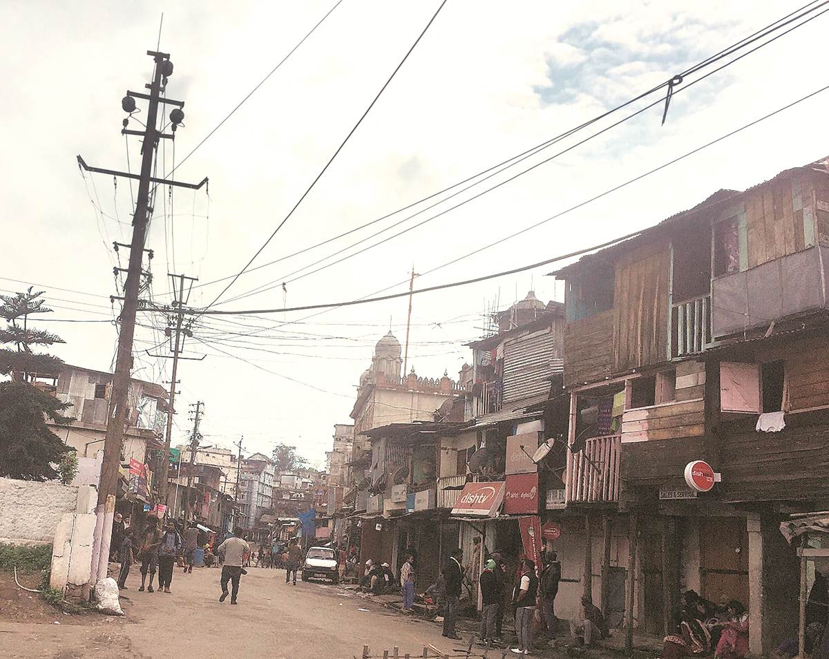 Curfew imposed in Shillong following clashes. (Image: Google Map)