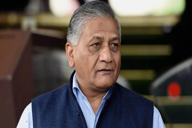 Minister of State for External Affairs Gen. V K Singh (retd), vk singhm ghaziabad mp vk singh, uttar pradesh