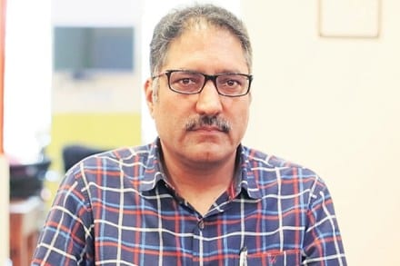 Shujaat Bukhari, editor of the daily Rising Kashmir
