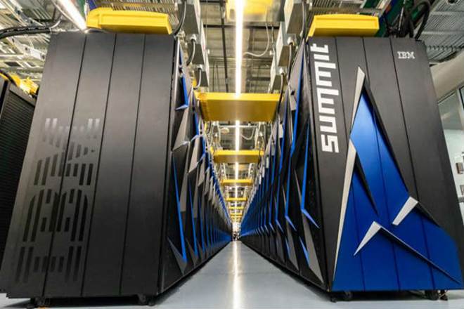 Summit also possesses more than 10 petabytes of memory paired with fast, high-bandwidth pathways for efficient data movement. (IE) Summit also possesses more than 10 petabytes of memory paired with fast, high-bandwidth pathways for efficient data movement. (IE)