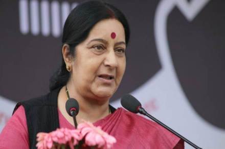 External Affairs Minister Sushma Swaraj, sushma swaraj, india, eu, european union