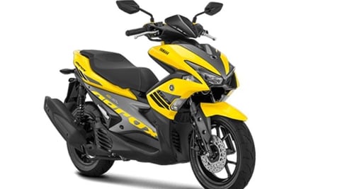 Yamaha Aerox 155 scooter spied in India again: Could be Aprilia SR150’s worst nightmare, here’s why!