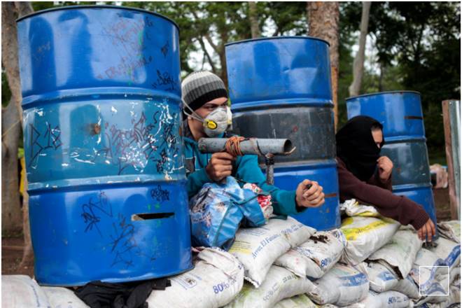 Demonstrators stand behind a barricade at the National Autonomous University of Nicaragua during a protest against Nicaragua's President Daniel Ortega's government in Managua, Nicaragua (Image: File photo/REUTERS)