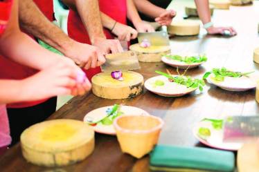 Cooking class at a Tuscan farmhouse: Experience the finest Tuscan cuisines with a cooking class and local market tour from Florence in Italy.