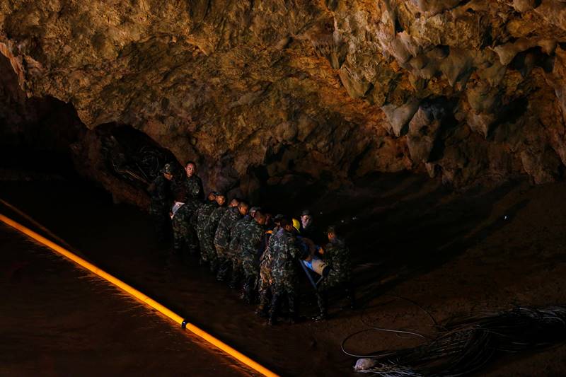 thailand cave rescue, thailand cave rescue operation, Thai football team, Thai football team trapped, Tham Luang, Tham Luang cave, thailand, SEAL diver, Thai Navy, world news, latest photos