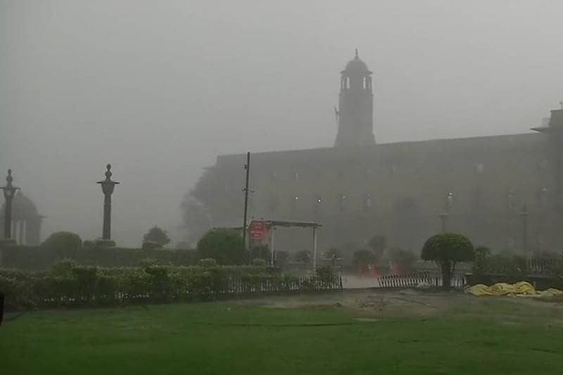 delhi rains