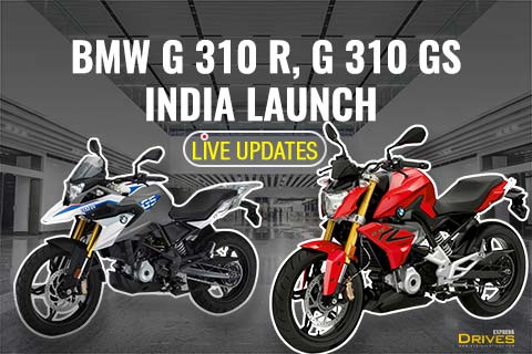 BMW G 310 R, G 310 GS India launch Highlights: Price, specifications, engine, images, features