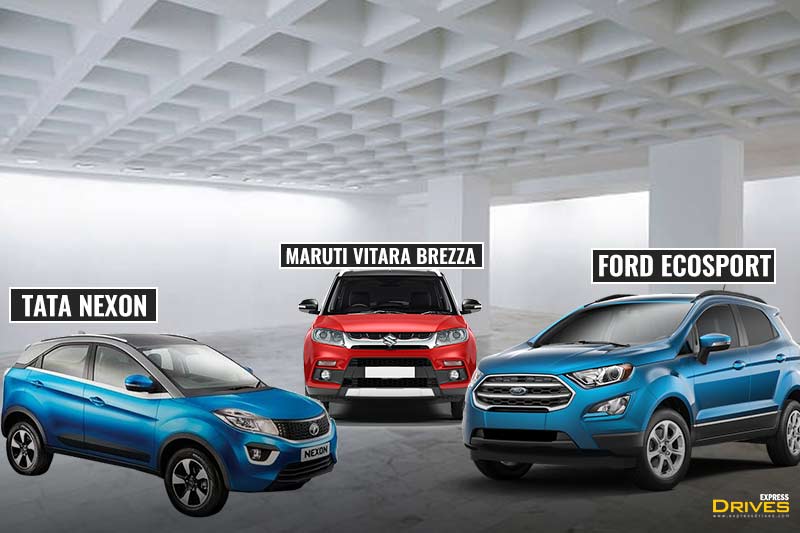 The sub-compact SUV territory in India has a lot of capable players and the top ones include the Tata Nexon, Maruti Suzuki Vitara Brezza and the Ford EcoSport. Interiors play a key role as a deciding parameter for the customers to choose a car and hence, we decided to compare the cabin of the three in this image gallery. In the next few slides, you will see multiple elements of the three SUVs compared in order get an idea of which cabin is the best and why?