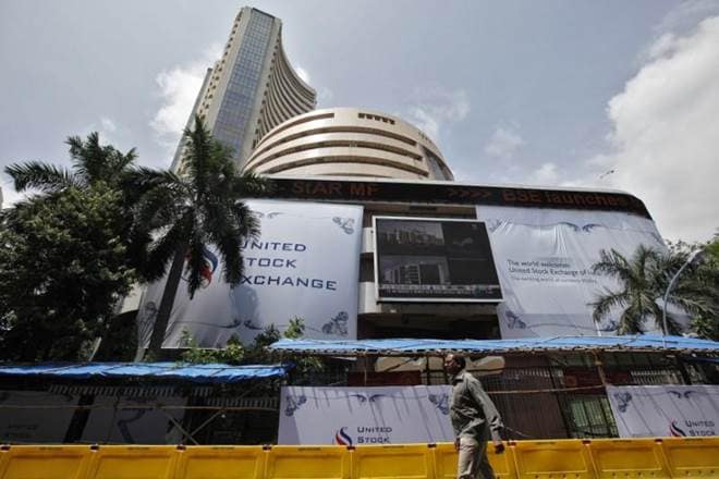 Sensex marks new closing all-time high at 36,858, Nifty slips in red; Axis Bank crashes 3%, SBI jumps 2%