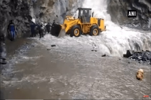 Video: Heroic act of excavator driver saving tourists from flooded stream in Himachal Pradesh