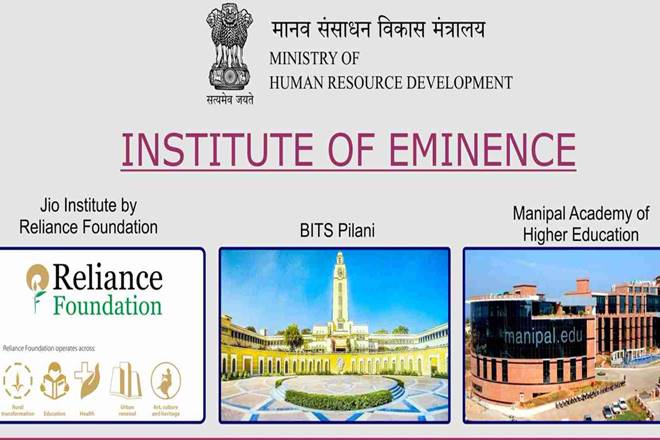 Institutes of Eminence, what are Institutes of Eminence, what is Institute of Eminence, jio Institutes of Eminence, jio institute, hrd ministry, prakash javadekar, about Institutes of Eminence, education news