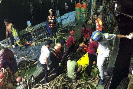 The boat, which had left the popular snorkelling spot of Koh Racha to return to Phuket, was carrying 105 passengers, the majority Chinese tourists. (AP)
