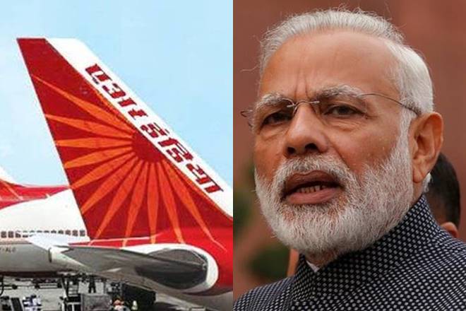 Modi said that the government's efforts to privatise the national carrier had faltered. 