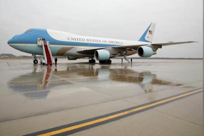 Air Force One, Donald Trump, Boeing 747, American flag, US power, Air Force One design, Air Force One new design 