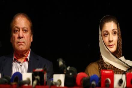 Both Sharif and Maryam have been sentenced by the accountability court to 10 and 7 years in prison respectively for corruption charges linked to Panama Papers scandal. (Reuters)