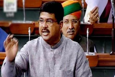 Replying to queries during the Question Hour in Rajya Sabha, Petroleum Minister Dharmendra Pradhan said surplus and damaged foodgrains would be used to produce ethanol, which will increase its availability for ethanol blended petrol. (PTI)